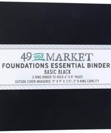 49 And Market Foundations Binder - Black
