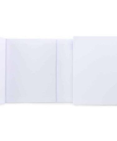 Alternative view of 49 And Market Create-An-Album Quadruple Flip Album Base - White