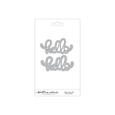 Concord & 9th – Kristina Werner - Thick and Thin Hello Dies