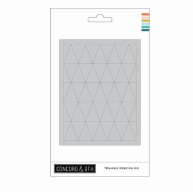 Concord & 9th –  Triangle Piercing Die