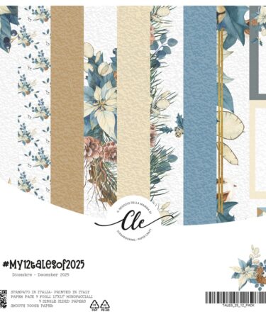 IL NEGOZIO DELLA MAMMA DI CLE - LE CARTE DELLA CLE - MY TALES OF  2025- DICEMBRE - PAPER PACK