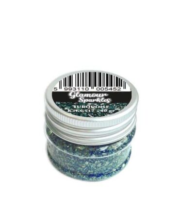 Stamperia - Sparkles gr 40  Sparkling Turchese
