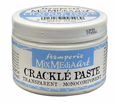 Stamperia - Crackle Paste monocomponente ml 150 Trasparente