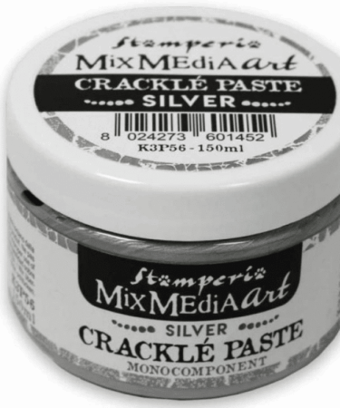 Stamperia - Crackle Paste  monocomponente ml 150 Argento
