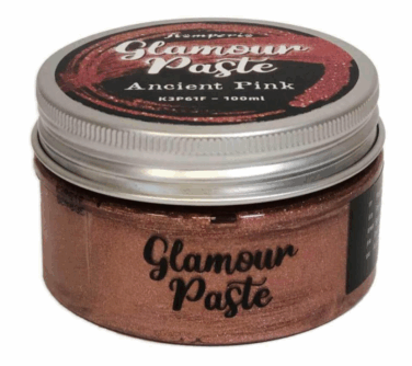 Stamperia - Glamour Paste ml 100 Ancient Pink