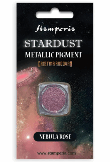 Stamperia - Stardust Pigment gr 0,5 Nebula rose