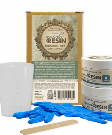Stamperia - D Quick Resin 1:1 bicomponent white (2x150ml)