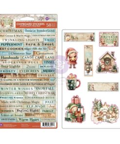 Prima Marketing Collezione Twinkle & Treats -Chipboard Stickers 58/Pkg