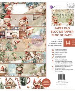 Prima Marketing Collezione Twinkle & Treats - Double-Sided Paper Pad 12"X12" 14/Pkg