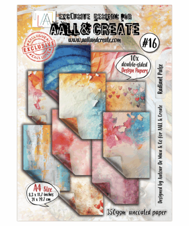 AALL & CREATE - Design Paper A4 - set dRadiant Pulse