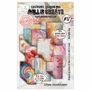 AALL & CREATE - Design Paper A5 - Starlight Zing