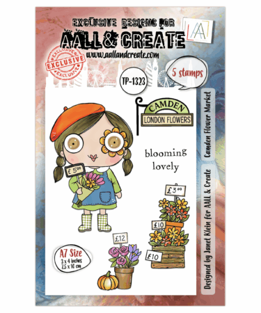 AALL & CREATE - set di timbri - Camden Flower Market