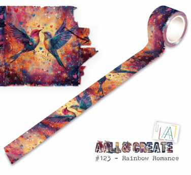 AALL & CREATE -Washi tape  - Rainbow Romance (Layer-It-Up!)