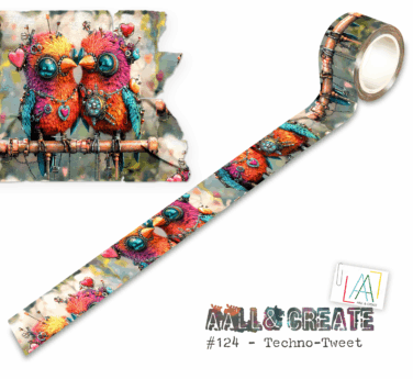 AALL & CREATE -Washi tape  -Techno-Tweet (Layer-It-Up!)