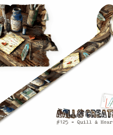 AALL & CREATE -Washi tape  -Quill & Heart (Layer-It-Up!)