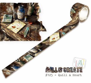 AALL & CREATE -Washi tape  -Quill & Heart (Layer-It-Up!)
