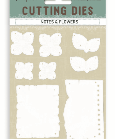 Stamperia -  Cutting Dies A6 - Notes and Flowers