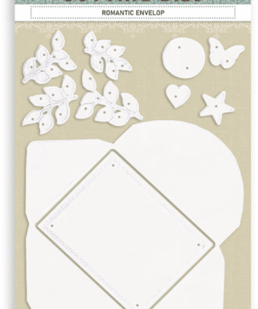 Stamperia -  Cutting Dies A5 - Romantic envelope