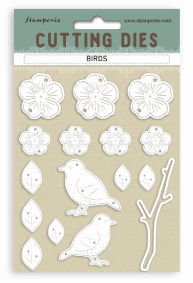 Stamperia -  Cutting Dies A6 - Birds
