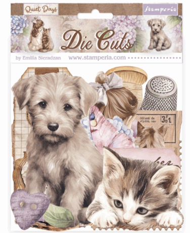 Stamperia -   Die cuts assorted - Quiet Days