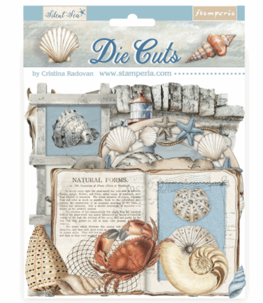 Stamperia -  Die cuts assorted - Silent Sea