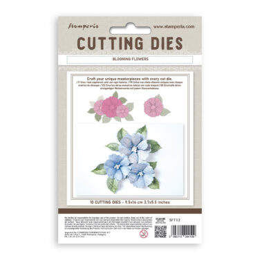 Alternative view of Stamperia -   Cutting Dies A6 - Blooming flowers