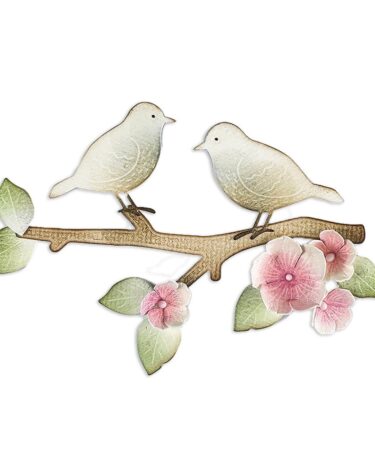 Alternative view of Stamperia -  Cutting Dies A6 - Birds