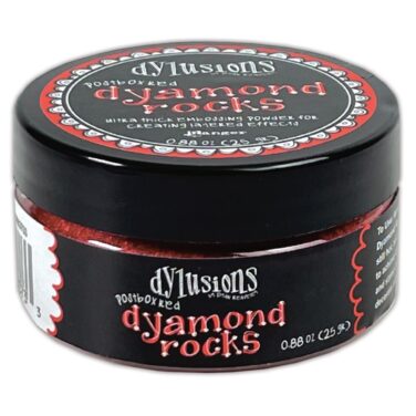 Ranger • Dylusions Dyamond Rocks Postbox Red