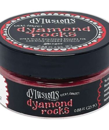 Ranger • Dylusions Dyamond Rocks - Fiery Sunset