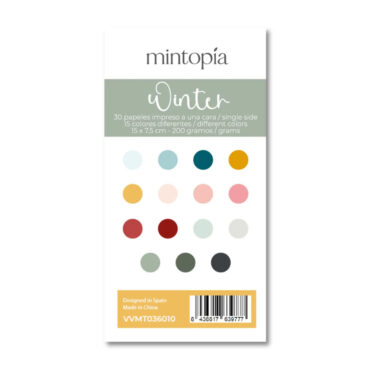 MINTOPIA - Collezione Babe it's cold outside -  Mini pad de papeles para troquelar