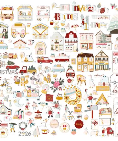 MINTOPIA - Collezione Babe it's cold outside -  Die cuts