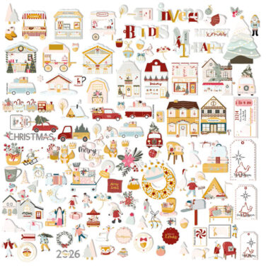MINTOPIA - Collezione Babe it's cold outside -  Die cuts