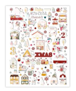 MINTOPIA -  Collezione Babe it's cold outside - Pegatinas puffy ilustraciones