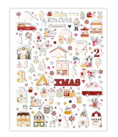 MINTOPIA -  Collezione Babe it's cold outside - Pegatinas puffy ilustraciones