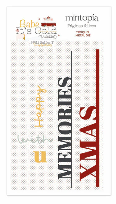 MINTOPIA -  Collezione Babe it's cold outside - Fustelle Bordes Memories