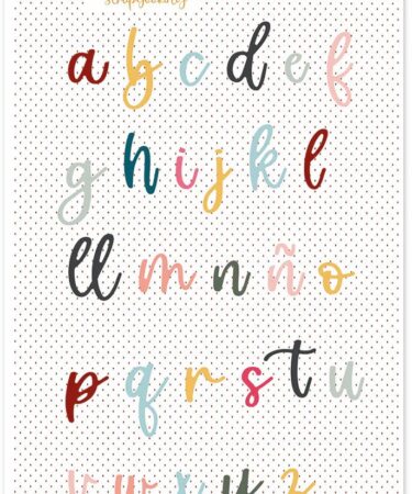 MINTOPIA - Collezione Babe it's cold outside - Fustelle Alfabeto cuqui