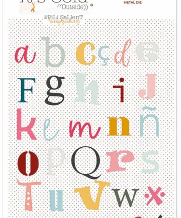 MINTOPIA -  Collezione Babe it's cold outside - Fustelle  Alfabeto combinado