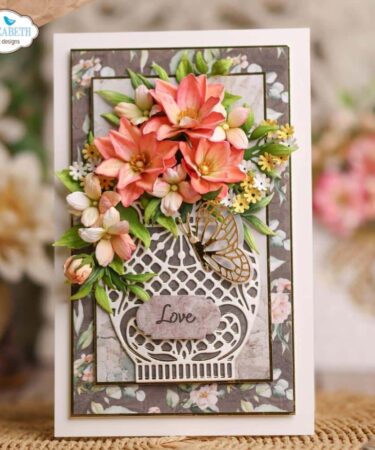 Alternative view of ELIZABETH CRAFT - Metal Die - Rose Companion Flower