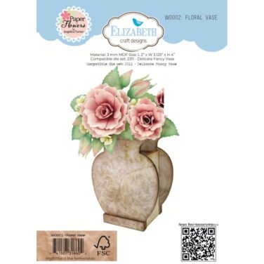 ELIZABETH CRAFT - Craft Craft Kit  -Floral Vase