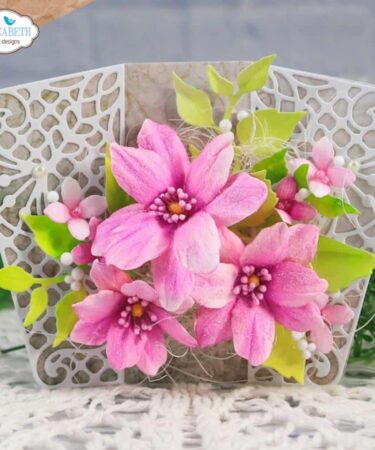 Alternative view of ELIZABETH CRAFT - Metal Die - Delicate Fancy Card Easel