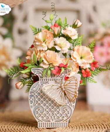 Alternative view of ELIZABETH CRAFT - Metal Die - Delicate Fancy Vase