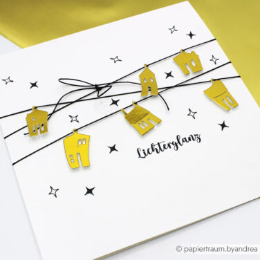 Alternative view of ALEXANDRA RENKE - fustelle Kleine, schiefeHäuser-Anhänger