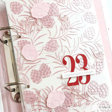 Alternative view of ALEXANDRA RENKE -stencil  Zapfenmuster