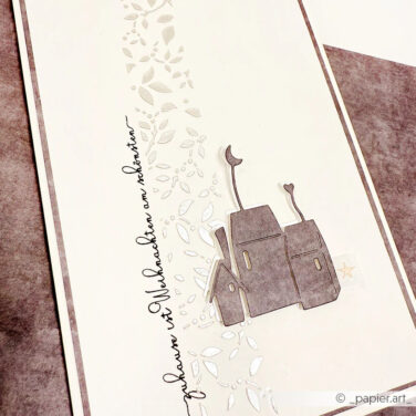 Alternative view of ALEXANDRA RENKE - stencil  'Musterstreifen - Ranken