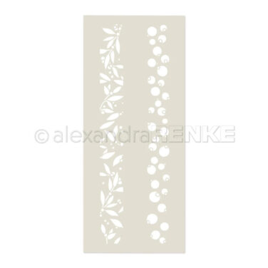 ALEXANDRA RENKE - stencil  Musterstreifen - Beeren