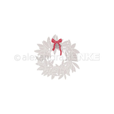 ALEXANDRA RENKE - fustelle Blätterkranz mit Glöckchen