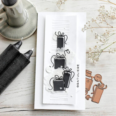 Alternative view of ALEXANDRA RENKE - Stencil 'Linienmuster Schlank