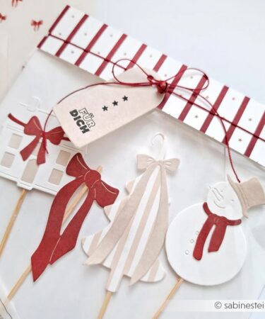 Alternative view of ALEXANDRA RENKE - fustelle Knuffiger Schneemann