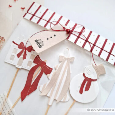 Alternative view of ALEXANDRA RENKE - fustelle Knuffiger Schneemann