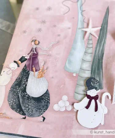 Alternative view of ALEXANDRA RENKE - fustelle Fröhlicher Schneemann